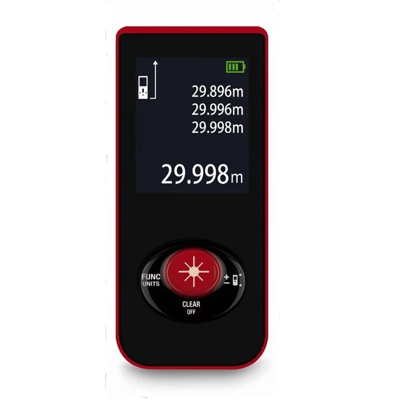 Мини лазерный дальномер 30 м цифровой измеритель расстояния 60 портативный