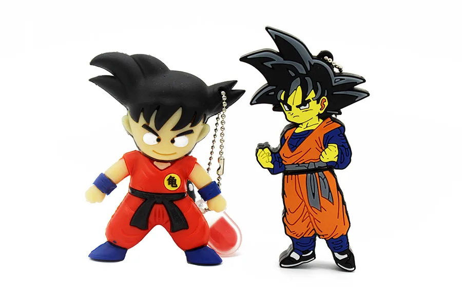 Модель usb флеш-накопителя KING SARAS с героями мультфильмов Dragon Ball goku usb 2,0, 4 ГБ, 8 ГБ, 16 ГБ, 32 ГБ, 64 ГБ