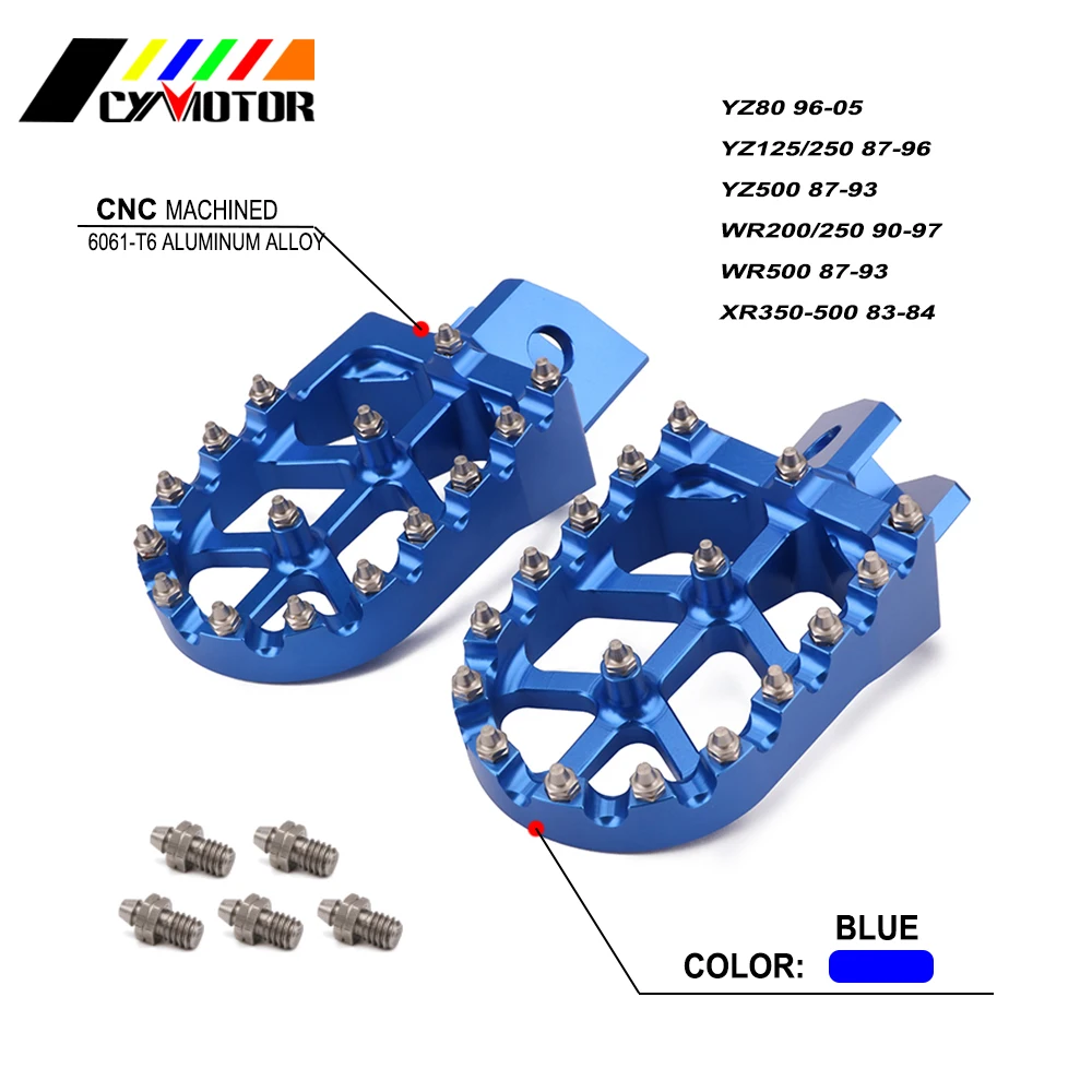Колышки с ЧПУ для мотоцикла колышки YAMAHA YZ80 YZ125 YZ150 YZ500 WR200 WR250 WR500 XR 350 500 YZ WR 80 125 150 200 250
