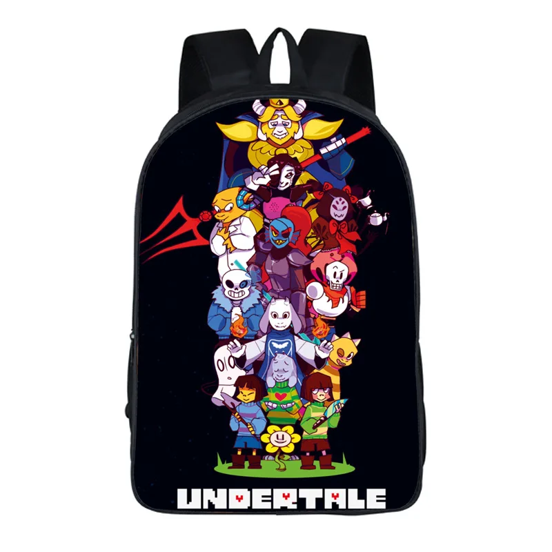Аниме андертейл рюкзак Для женщин мужчин Дорожная сумка Undertale детские школьные