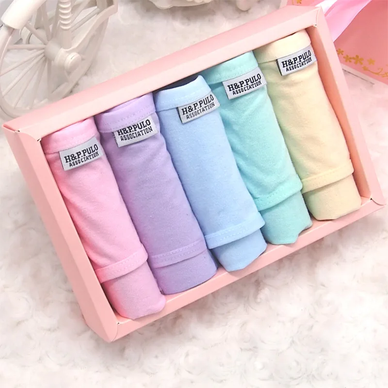 Хит 5 шт./партия женские трусики Хлопковые трусы женское сексуальное белье