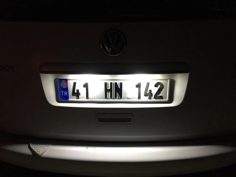 Светодиодный номерной знак для VW Jetta MK5 5 Passat B5.5 Sedan B6 Wagon | Автомобили и мотоциклы