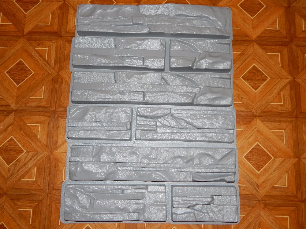 Новый дизайн пластиковые формы для бетон гипс садового дома настенная плитка из