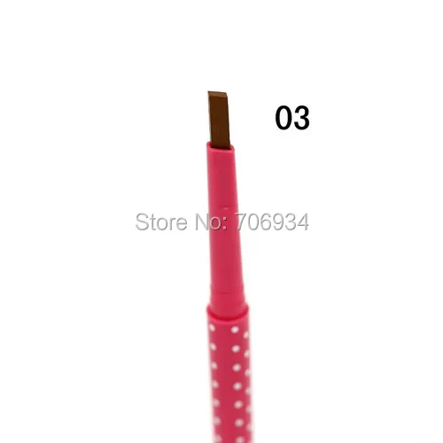 Коричневый карандаш для бровей вращающийся порошок 1 шт. бровей|brown eyebrow pencil|eyebrow