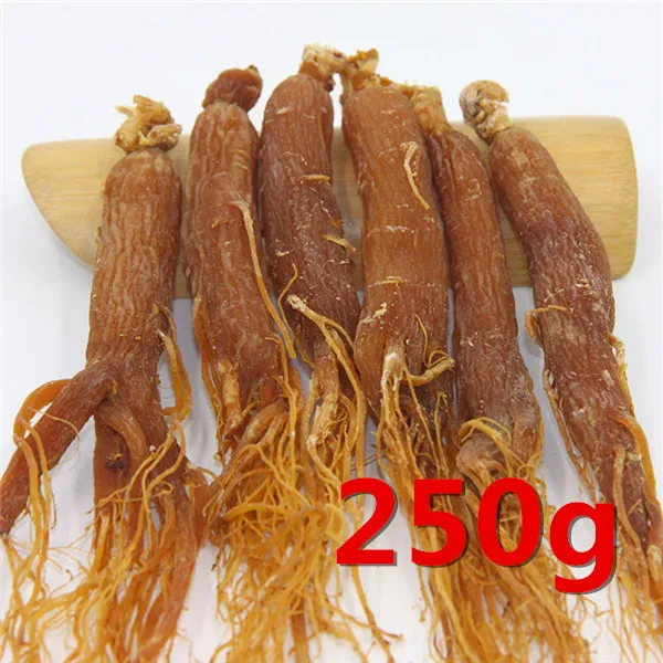 250g Дикие красные корни женьшеня редкие китайские горы чанбаи красный женьшень - Цвет: 250g