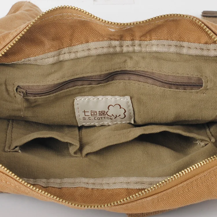 Сумки-мессенджеры холщовые сумки на плечо для мужчин и женщин модные винтажные