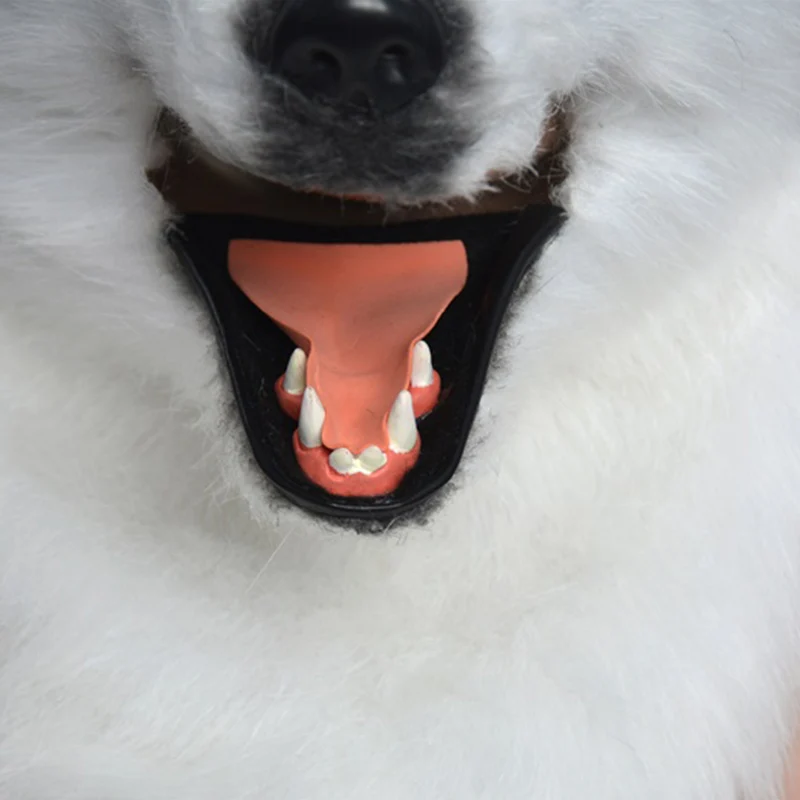 HuiTai Husky Хэллоуин и вечеринки специальная движущаяся маска для рта|Маски
