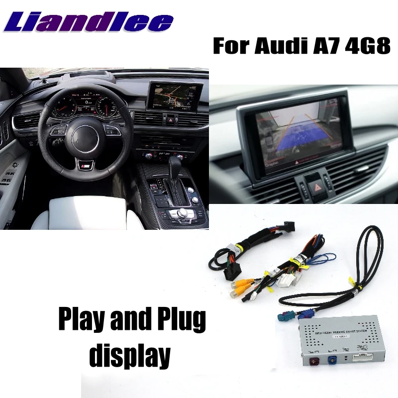 Liandlee парковочная камера интерфейс обратная резервная наборы для Audi A7 4G8 MMI