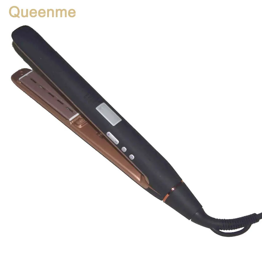 Queenme Профессиональный Выпрямитель для волос инфракрасный выпрямитель 2 в 1 щипцы