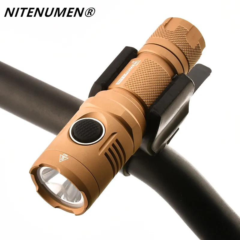 NITENUMEN NE01 XP L V5 LED велосипедный USB Перезаряжаемый передний фонарь для наружного