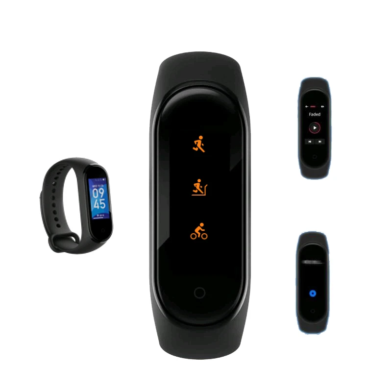 CN версия Xiaomi Mi Band 4 умный Браслет Пульс фитнес 135 мАч OLed экран Bluetooth 5 0