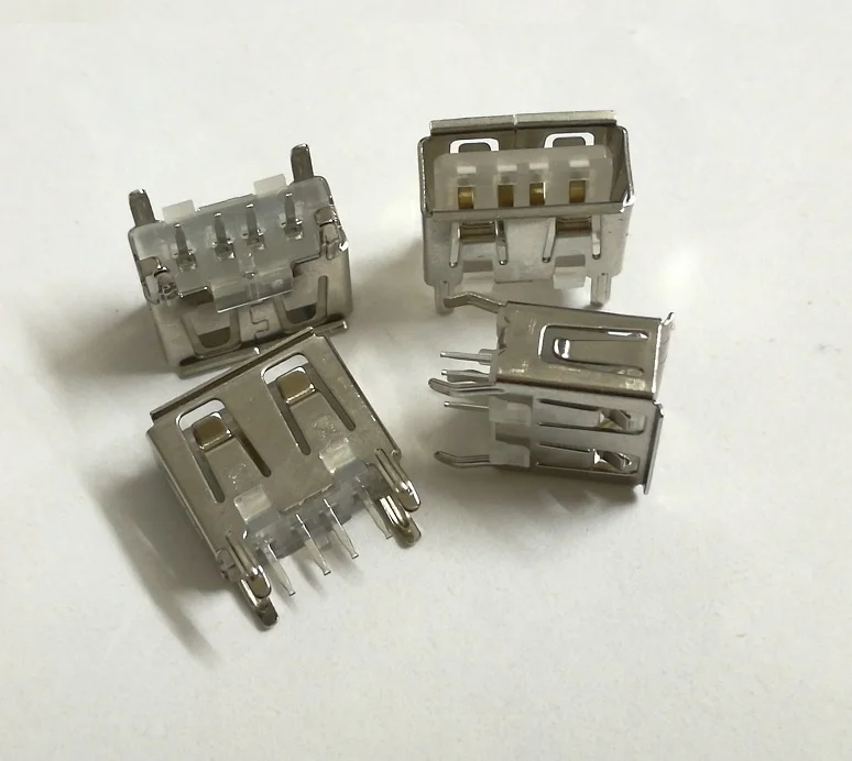 Плоский USB-разъем типа А разъем для печатной платы с USB-разъемом штекер USB 2 0