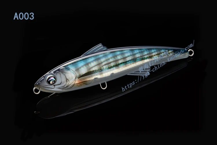 A003 Gt Popper карандаш poppiong приманка игра приманка 18 см 82 г плавающая приманка для рыбалки карандаш Морская рыбалка - Цвет: A003