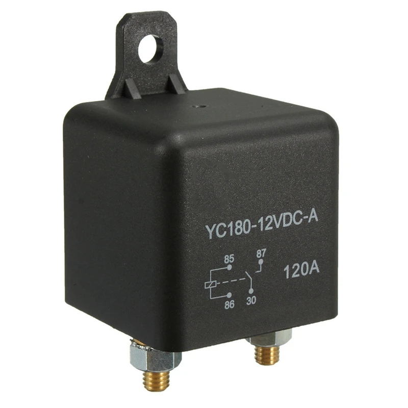 4-контактный разъем DC 12V 120 AMP 120A HEAVY DUTY разделение зарядки реле на включение/выключение Ван автомобиль Лодка