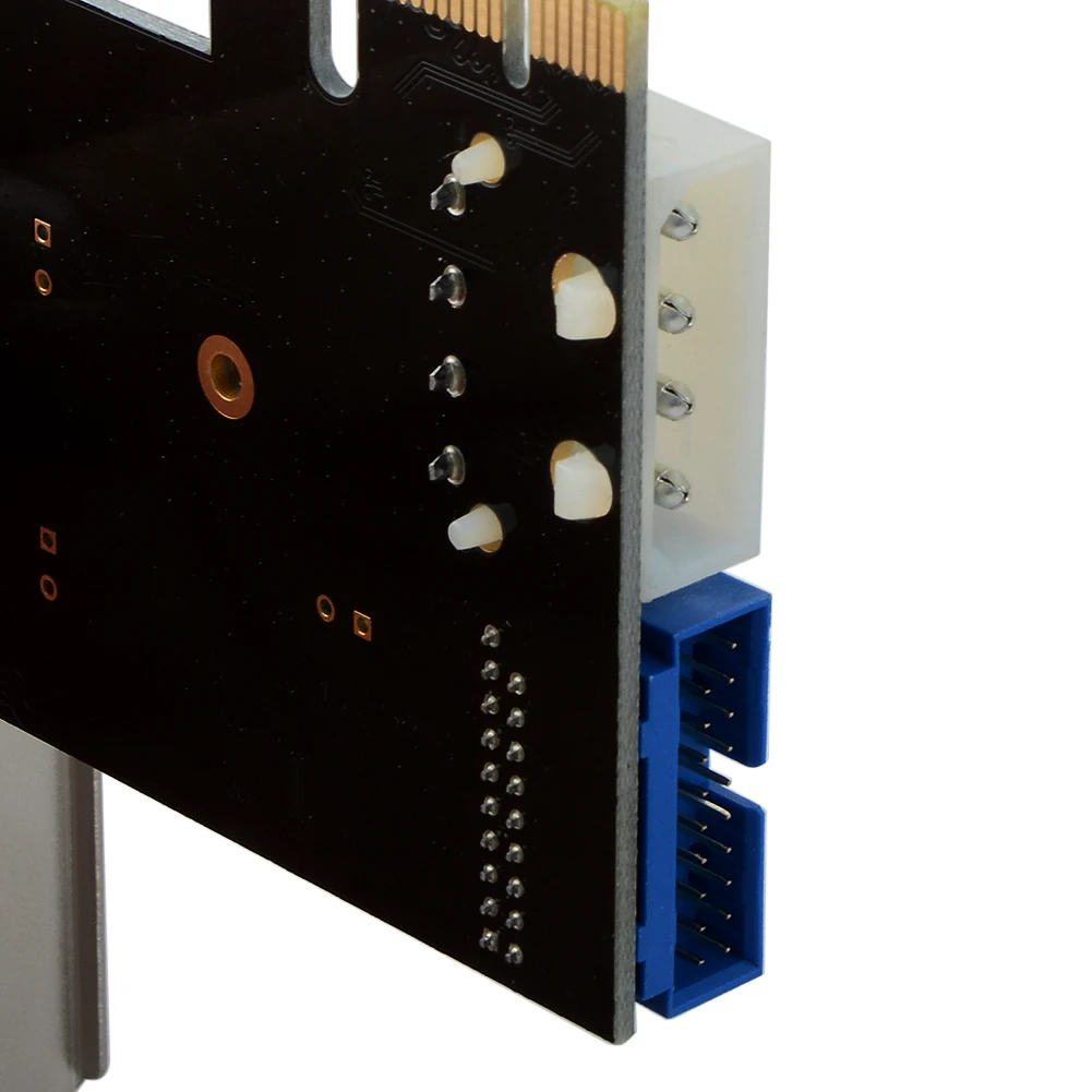 2 порта USB3.0 PCI E переходная карта Express Расширительная адаптер 5 Гбит/с скорость Usb 3 0