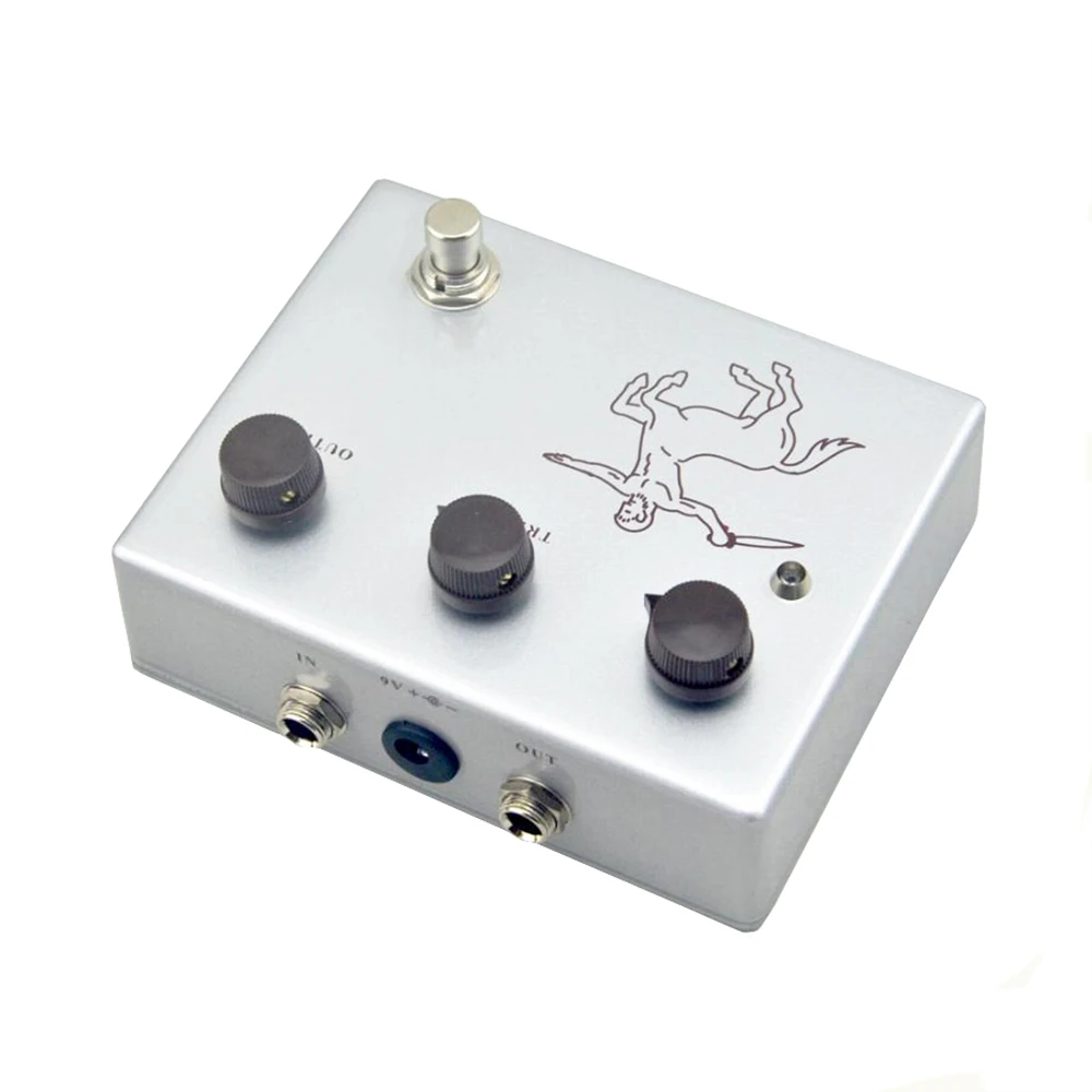 Классический Золотой Серебряный цвет ручной работы Klon Centaur Overdrive с высоким