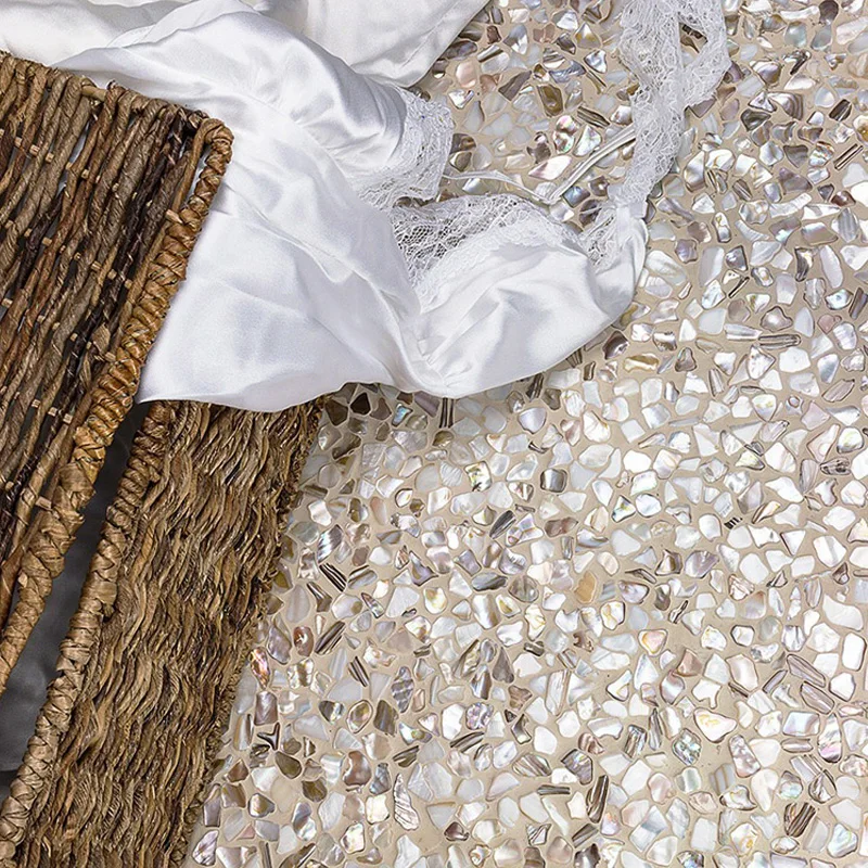 Художественная мозаика лаборатория натуральный морской жемчуг ракушка плитка