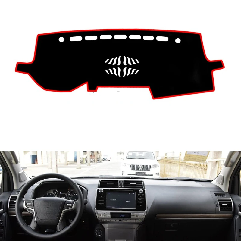 Коврик для приборной панели Toyota prado 2010 2011 2012-2019 защитный коврик накидка подушка