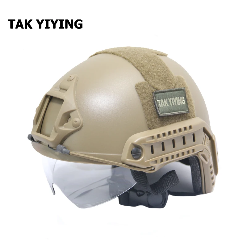 TAK YIYING Тактический шлем тип MH страйкбол Пейнтбол с защитными очками|tactical helmet|paintball
