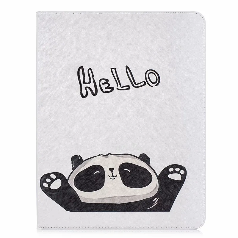 hello xiong mao Милый чехол для samsung Galaxy Tab A A2 10,5 дюймов T590 T595 T597 SM-T590 чехол для планшета Модный чехол с подставкой - Цвет: hello xiong mao