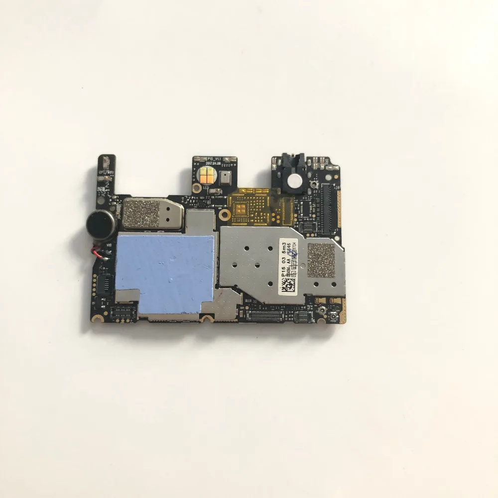 Б/у материнская плата 6G RAM + 64G ROM для UMIDIGI Z1 MTK MT6757 Восьмиядерный 2 3 ГГц 5 дюйма 1920x1080