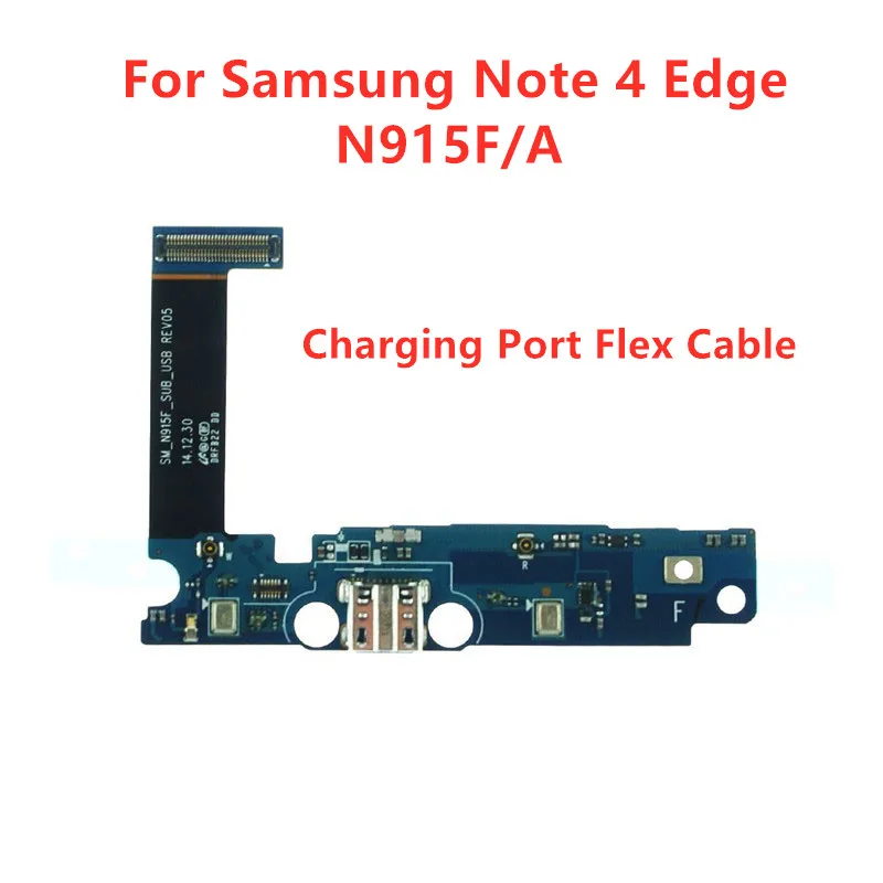 Для Samsung Galaxy Note 4 Edge N915F N915T USB порт для зарядки док станция разъем гибкий кабель