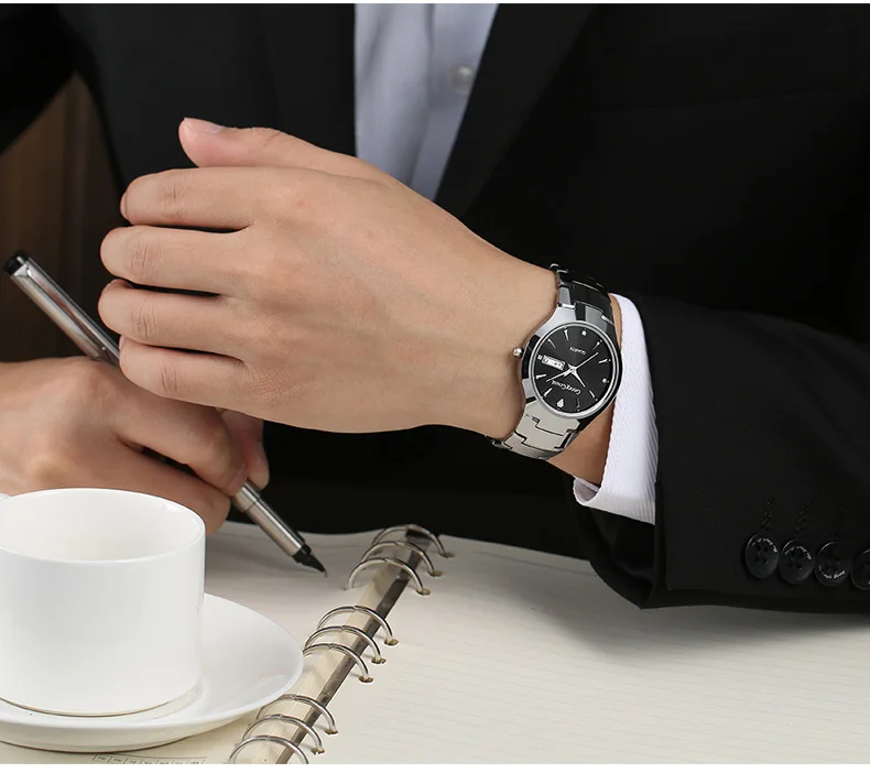 Часы Readeel Мужские кварцевые роскошные брендовые водонепроницаемые из