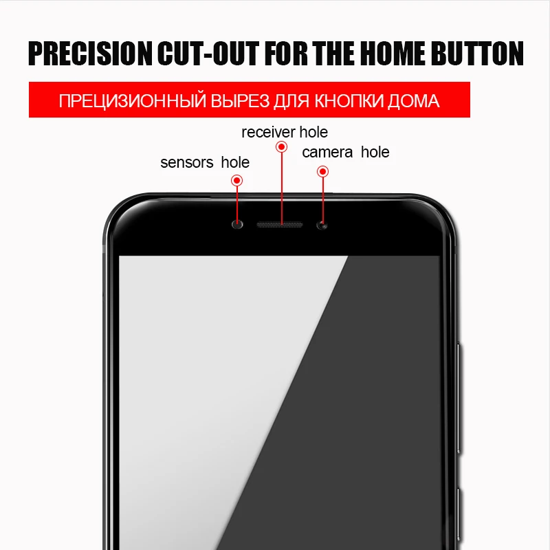 Yikola 5D полное покрытие Экран протектор для Xiaomi Redmi 4X холодной резные закаленное