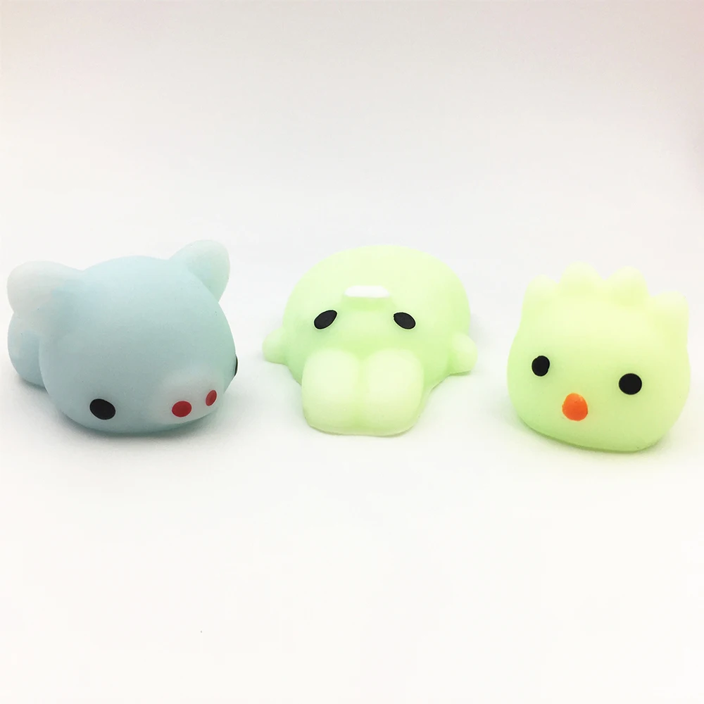Милая сжимаемая игрушка животное антистресс медленно растет целебное