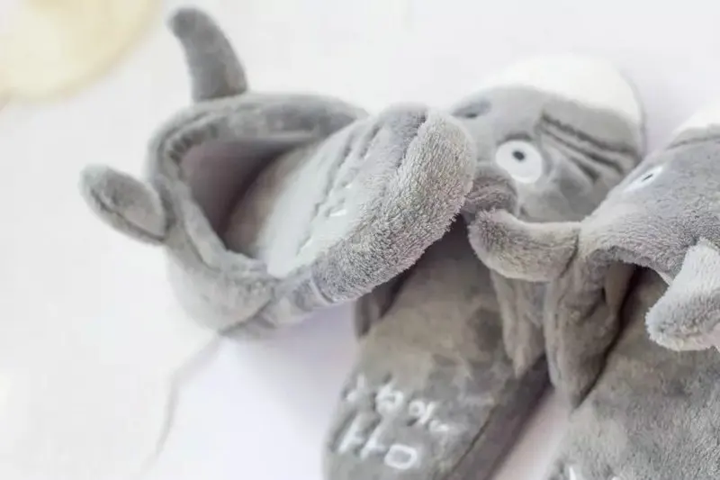 Totoro/милые женские/мужские домашние тапочки с котом из мультфильма; домашние тапочки для спальни; удобная теплая зимняя обувь