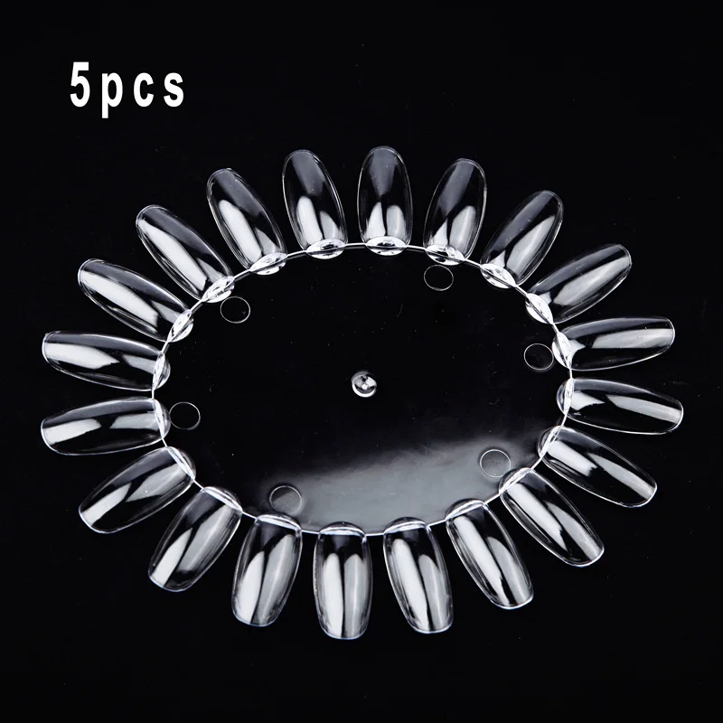 N5183-025PCS ROSALIND, накладные ногти, цветные, прозрачные, белые, для практики, гель лак, инструменты, пряжка, кольцо, маникюрные наконечники для ногтей DIY, 9 узоров - Цвет: N5183-025PCS