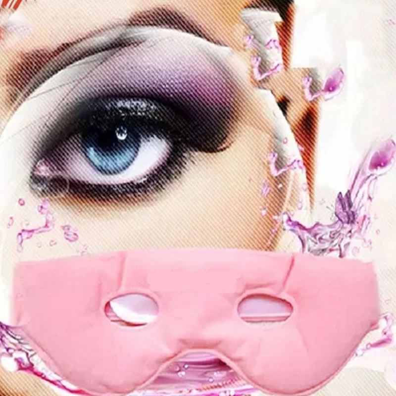 Tourmaline Magnet Eye Mask Cold Hot Magnetic Sleep Gel Shade Cooling Heat New | Красота и здоровье