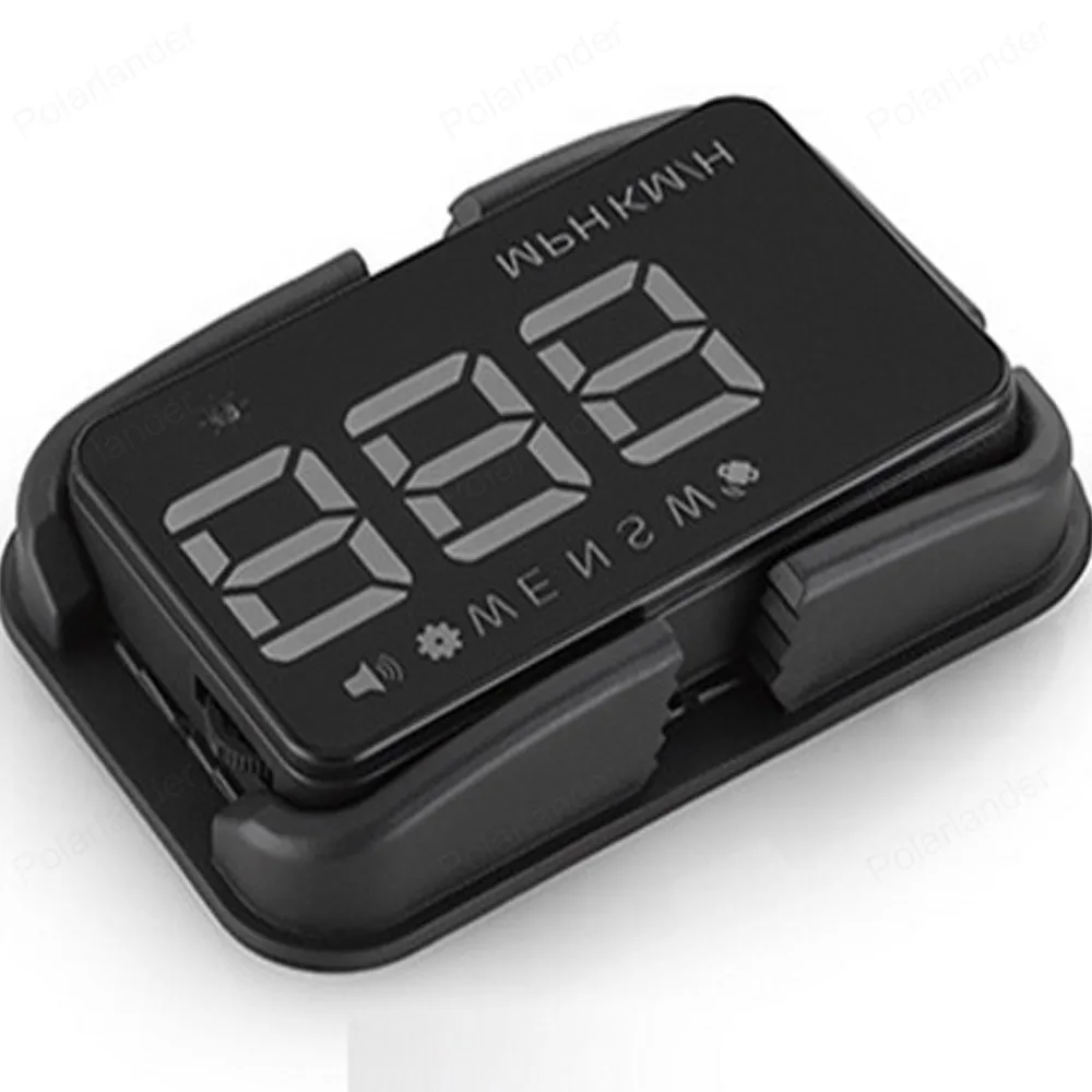 Дисплей HUD A5 3 5 дюйма GPS проектор на лобовое стекло цифровой спидометр