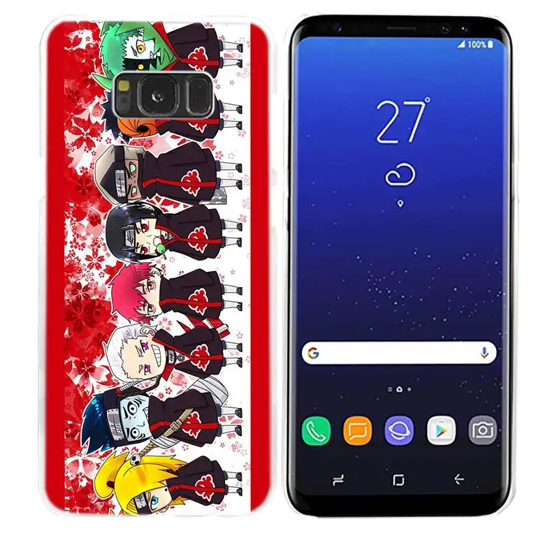 13 Наруто Какаши чехол для телефона samsung Galaxy M20 M10 S10 S9 S8 Plus S7 S6 Edge Note 8 9 Жесткий пластиковый Чехол - Цвет: 13