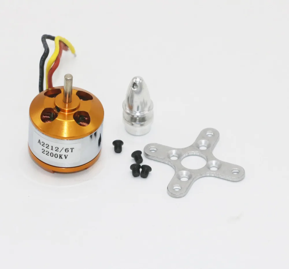 A2212 1000KV 2200KV A2208 Brushless Outrunner Motor+30A ESC+1045 Propeller(1 pair) Quad-Rotor Set for RC Aircraft Multicopter