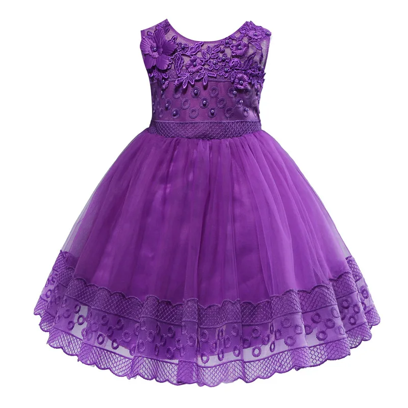 Детское платье без рукавов с пышной юбкой-пачкой | Детская одежда и обувь