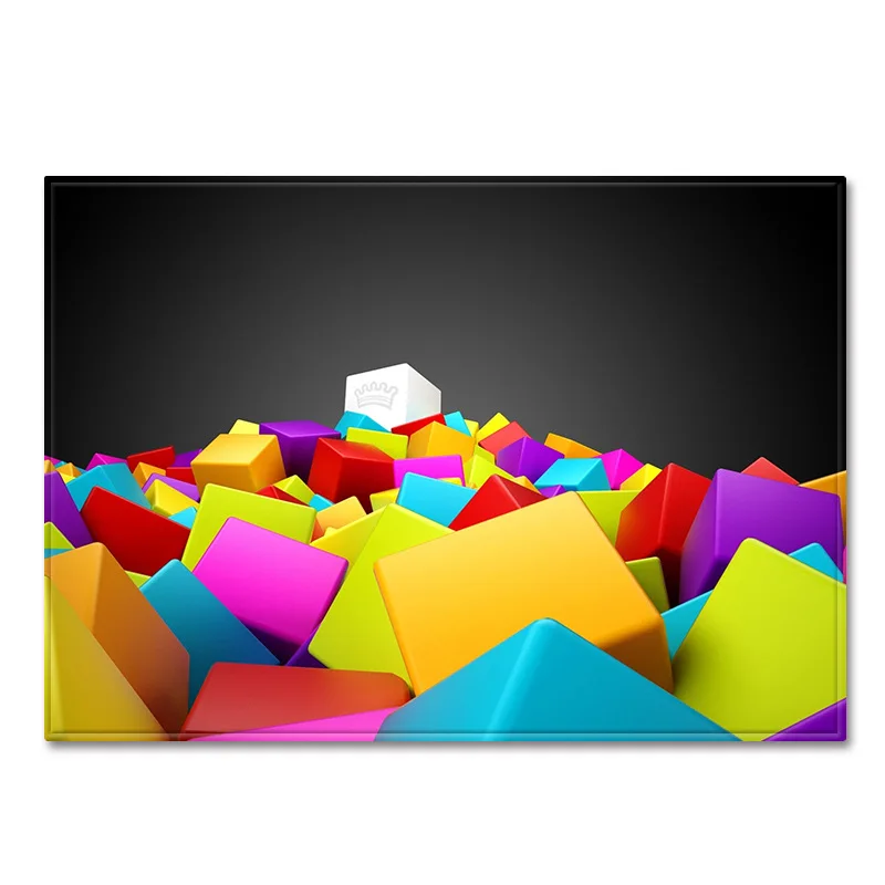 Современный черно белый ковер большого размера в скандинавском стиле домашние