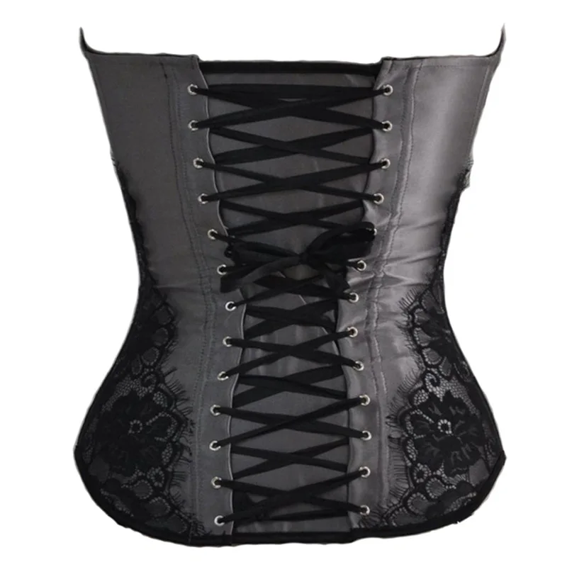 Корсет со шнуровкой на спине 4 цвета бежевый красный фиолетовый зеленый|lace up back