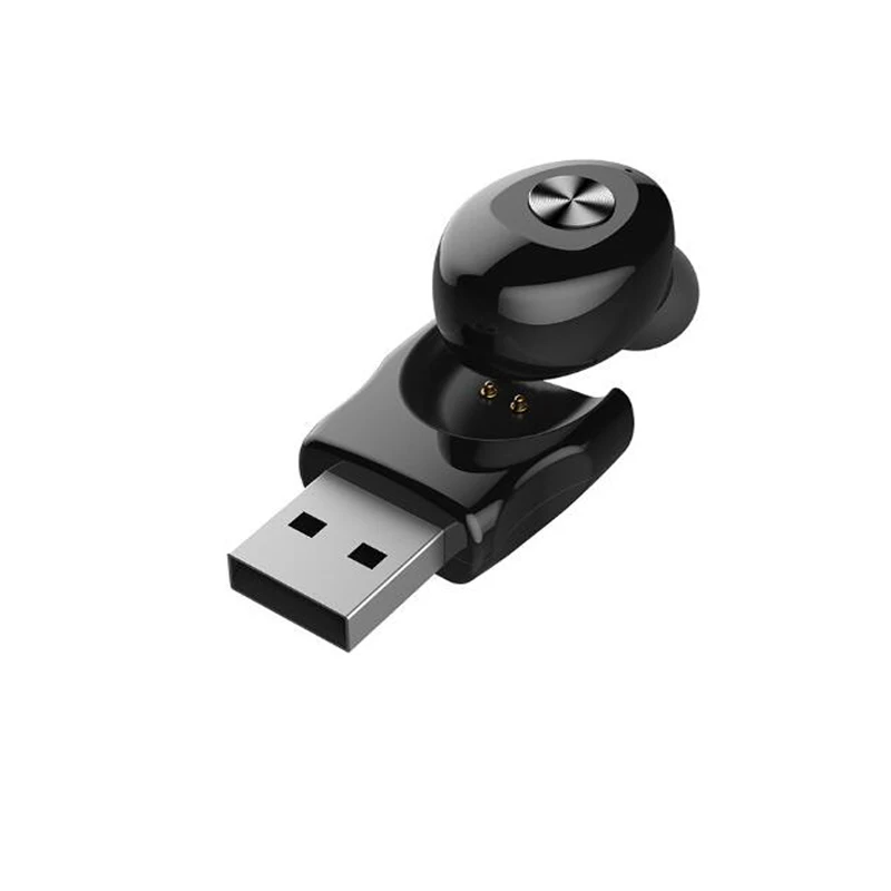 usb black X8 TWS Bluetooth Earphone Mini Wireless Bluetooth Headset 5D Stereo Sports Waterproof Earphone with 2200mAh Charging box Earbuds - Цвет: usb black