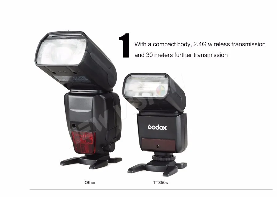 Godox Mini Speedlite TT350S камера Вспышка ttl HSS GN36 для sony беззеркальная DSLR камера A7 A6000 A6500