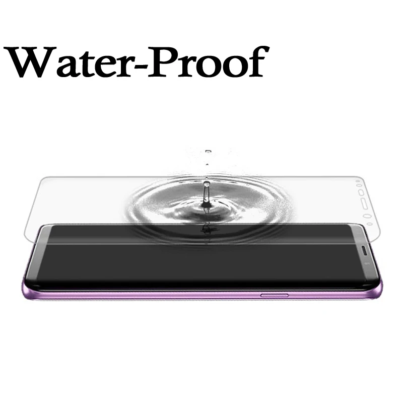 3D полный экран для samsung s9 plus Защитное стекло galaxy защитное 2 шт. note 9 защитная