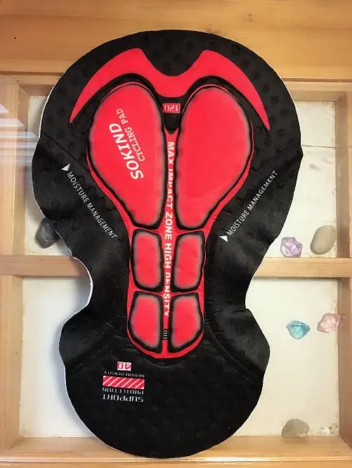 Гелевая велосипедная накладка coolmax SK191