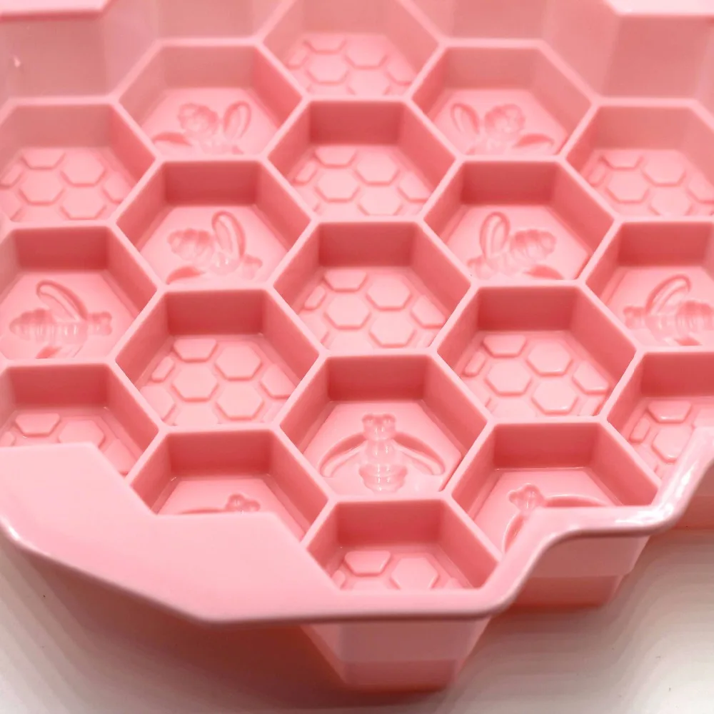 Гребень для меда силиконовая форма торта гребень пчелы мыло 19 ячеек пчелиный