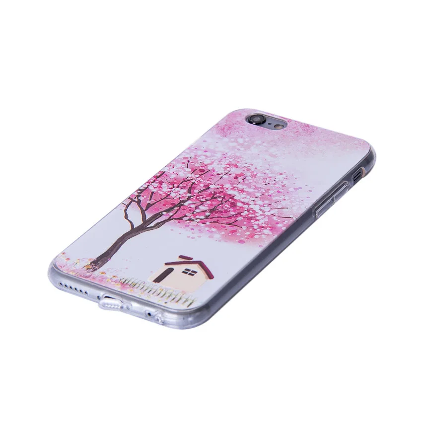 Lulumi 3D Embossed Happiness Pepi Tree TPU Soft Silicone Designer Luxury Protective Phone Case Cover For Iphone 6/6S 4.7INCH |