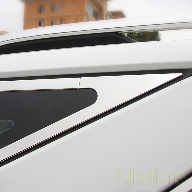 Полоса для отделки окон задней двери из нержавеющей стали яркая полоса заднего