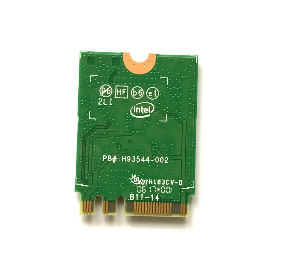 Новая Двухдиапазонная Wlan карта для Intel 8265NGW Wireless AC 8265 NGFF 802.11ac 867 Мбит/с 2x2 Wi Fi + Bluetooth 4