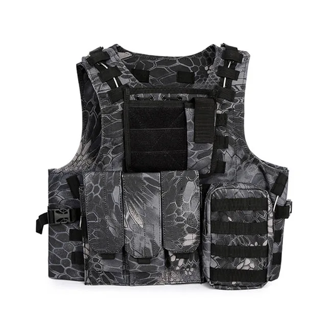 Быстросъемный военный модульный тактический жилет CIRAS Molle армейский для
