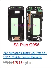 Для samsung Galaxy J5 J7 J510 J710 средняя рамка Корпус Внешняя рамка Шасси+ объектив камеры+ кнопки Запчасти