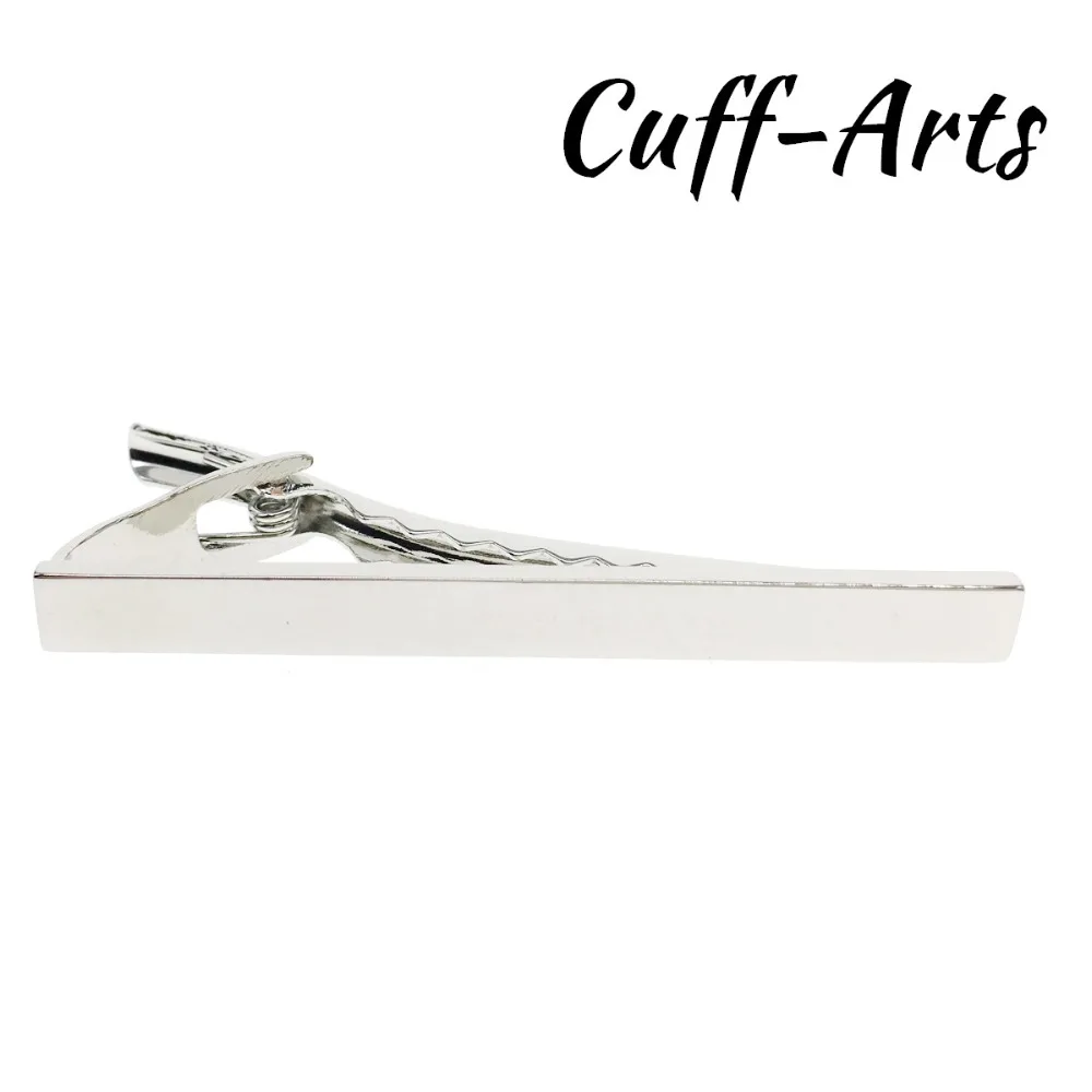 

Cuffarts Simple Men Necktie High Quality Tone Metal Clamp Tie Clip Clasp Bar Pin Wedding T20013