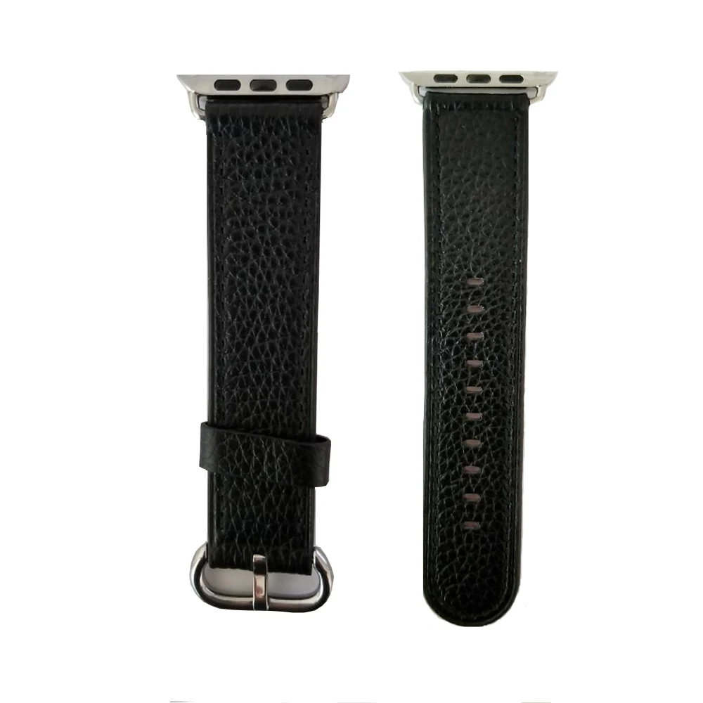 Классическая Пряжка из натуральной кожи для Apple Watch, сменная Классическая пряжка, ремешок для часов Apple Watch 38 мм и 42 мм